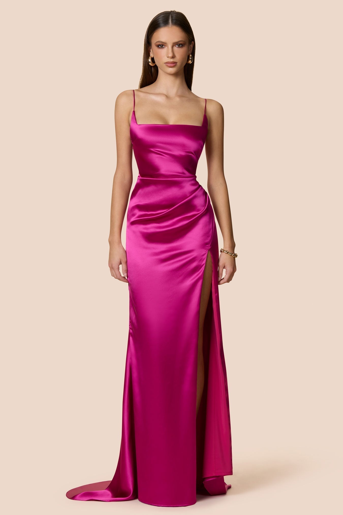 Nookie Valerie Gown - Magenta