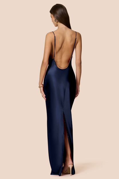 Nookie Valerie Cowl Gown - Navy