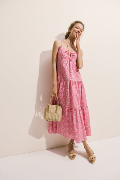 Petal Party Floral Lottie Maxi Dress