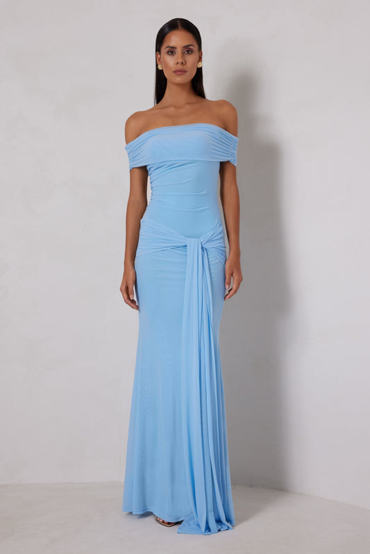 Saylor Dress - Sky Blue
