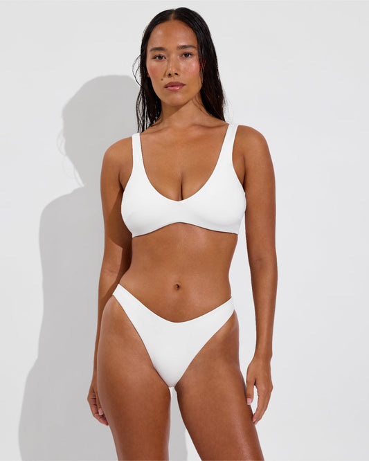 Plunge Top D+ - Coconut