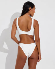 Plunge Top D+ - Coconut