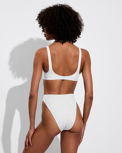 Plunge Top - Coconut
