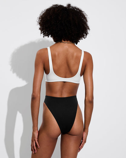 Plunge Top - Coconut