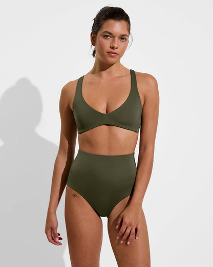 Plunge Top - Martini