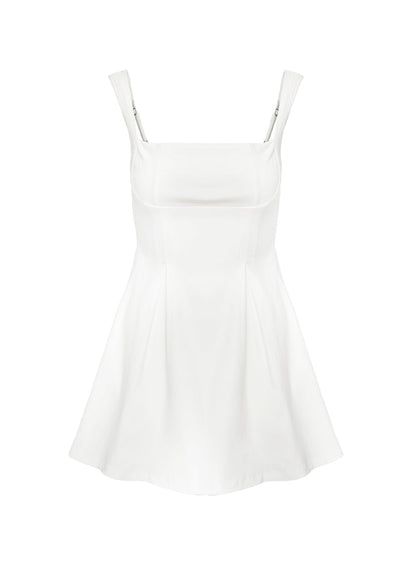 Xanthus Mini Dress White
