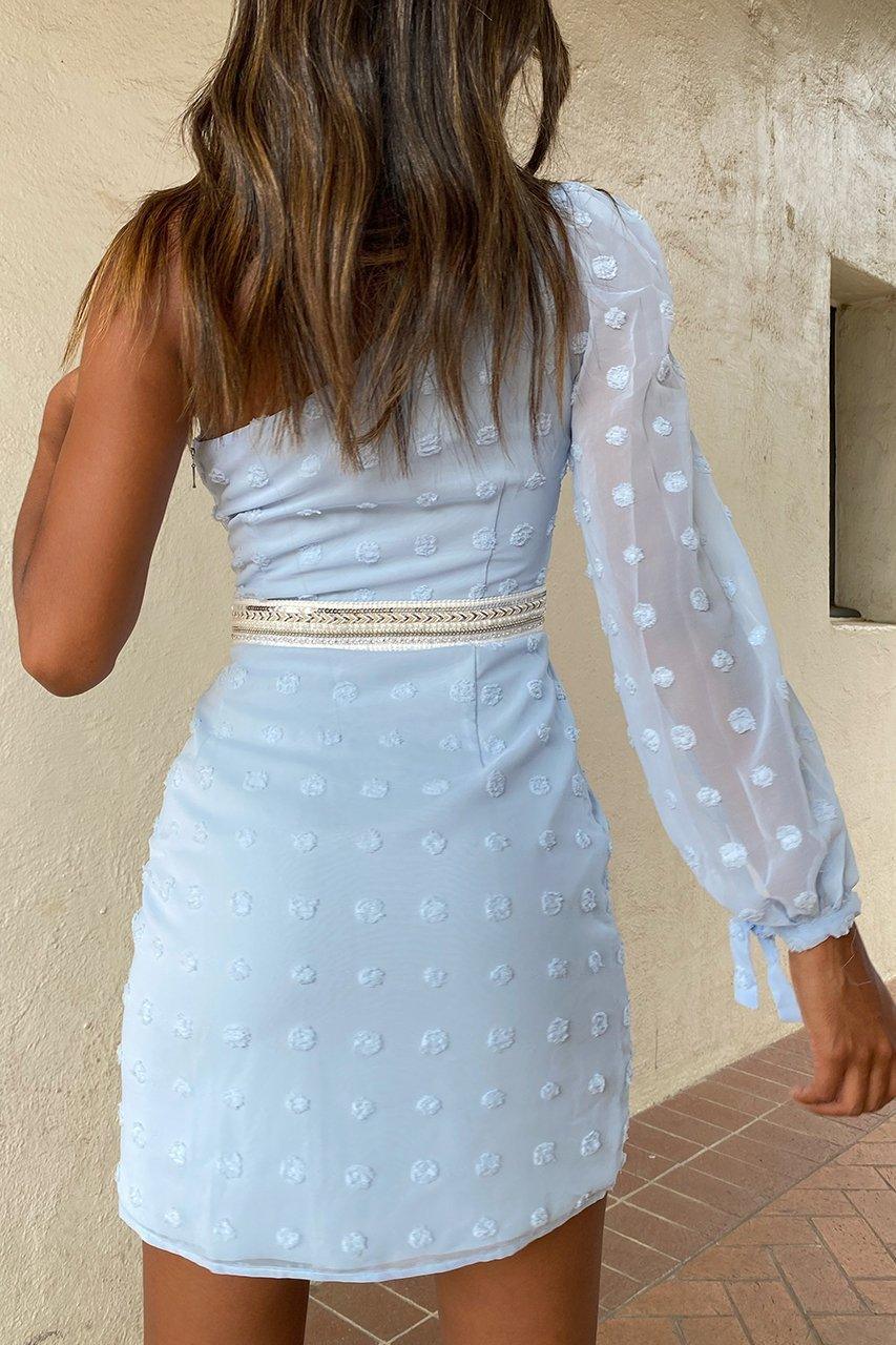 Alira Mini Dress - Sky Blue