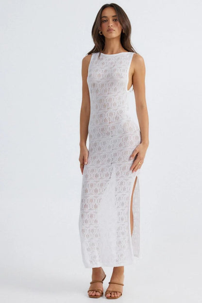Aelia Maxi Dress - White