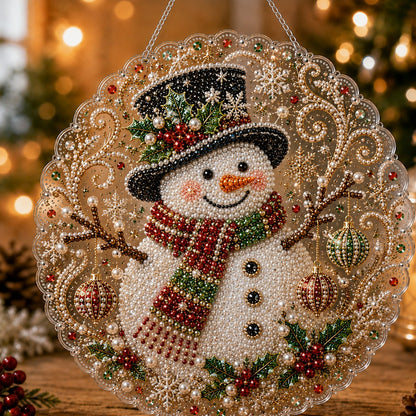 🎄 LAST DAY 49% OFF – ✨ Christmas Pearl Diamond Art Hanging Ornament Kit |  DIY Handmade Holiday Hanging Decor 🎅💎