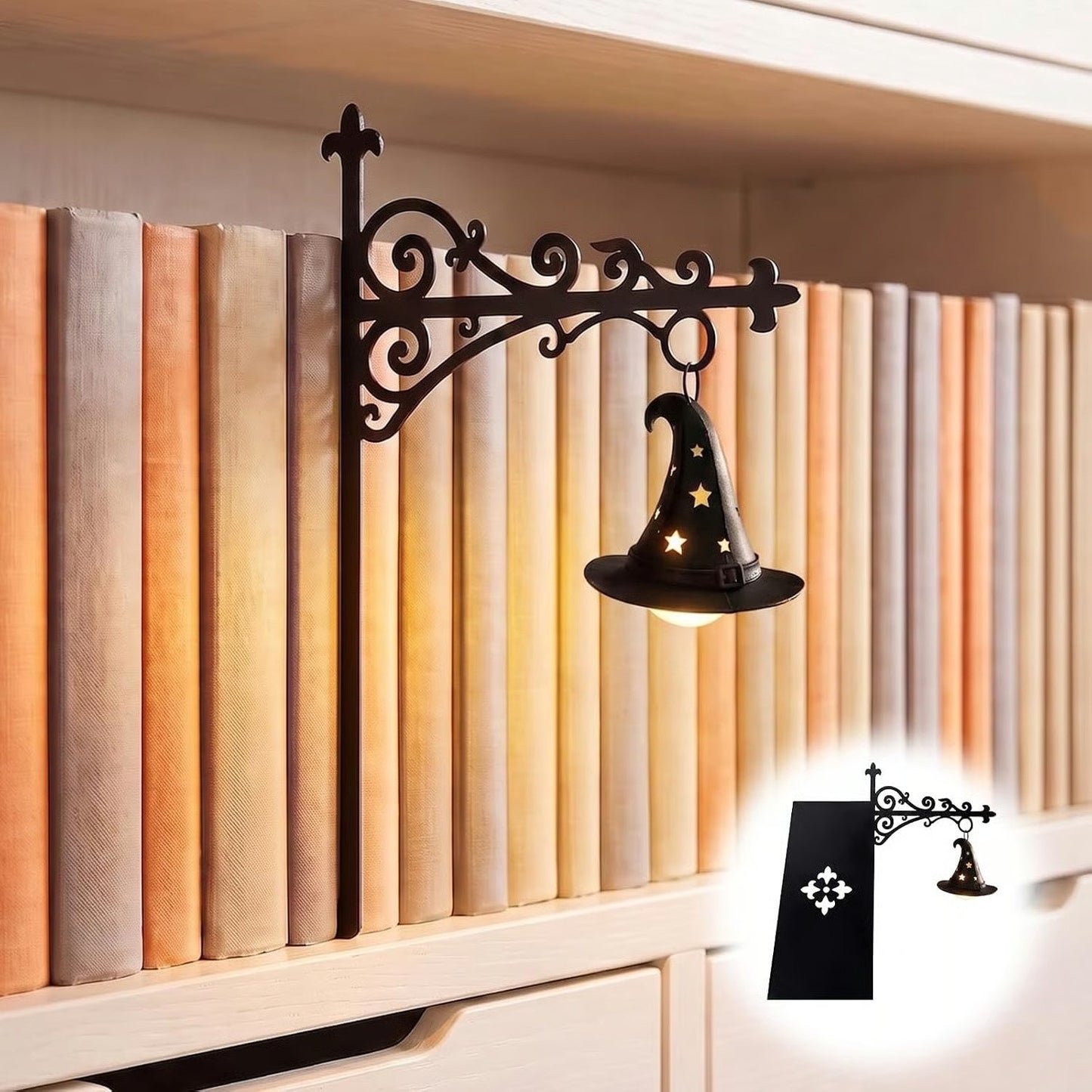 🔥Last Day 50% OFF-📚Library Lantern-Decorative Bookshelf Lighting