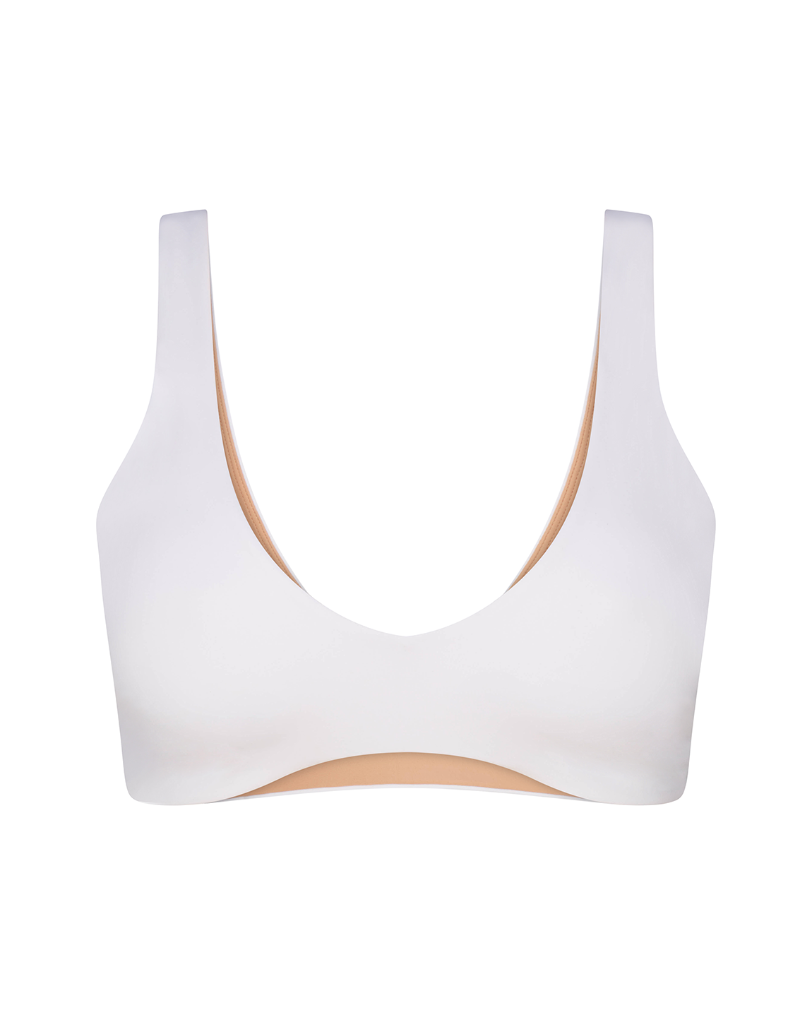 Plunge Top D+ - Coconut