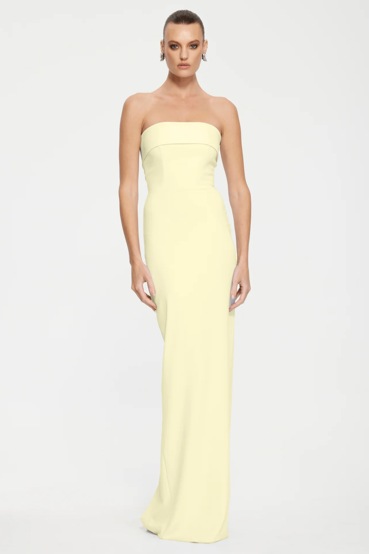 Monroe Gown - Lemon