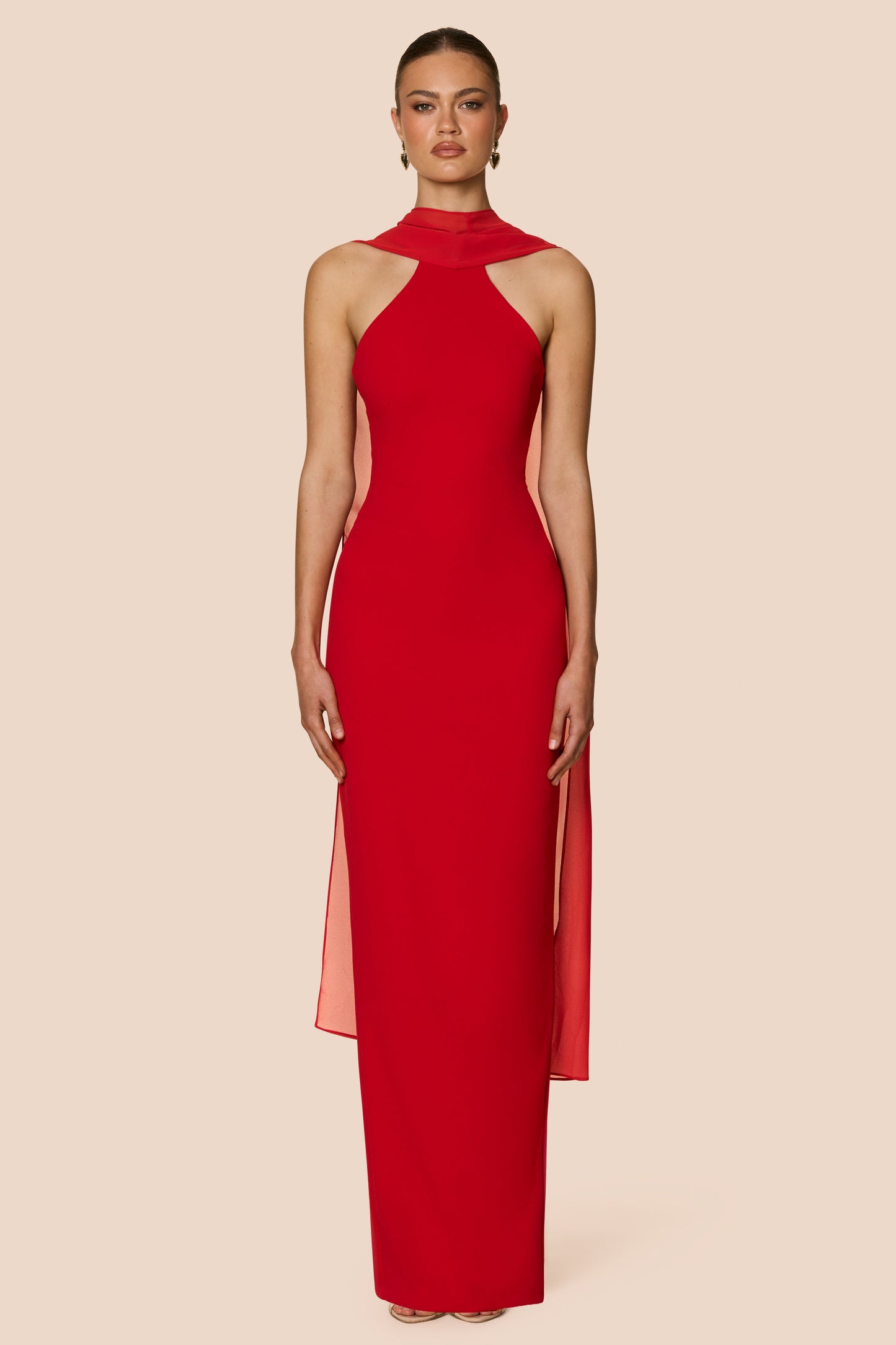 Nookie Martini Gown - Red