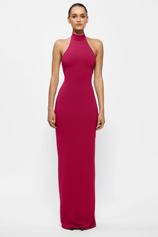 Rhi Gown - Raspberry