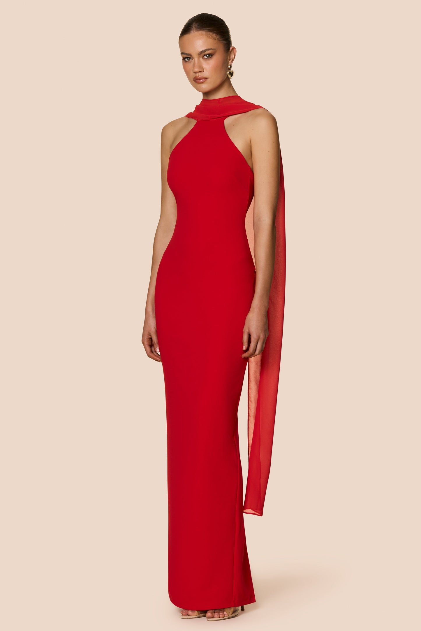 Nookie Martini Gown - Red