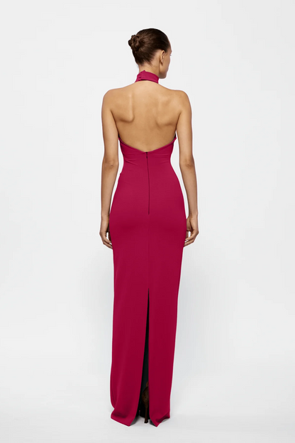 Rhi Gown - Raspberry