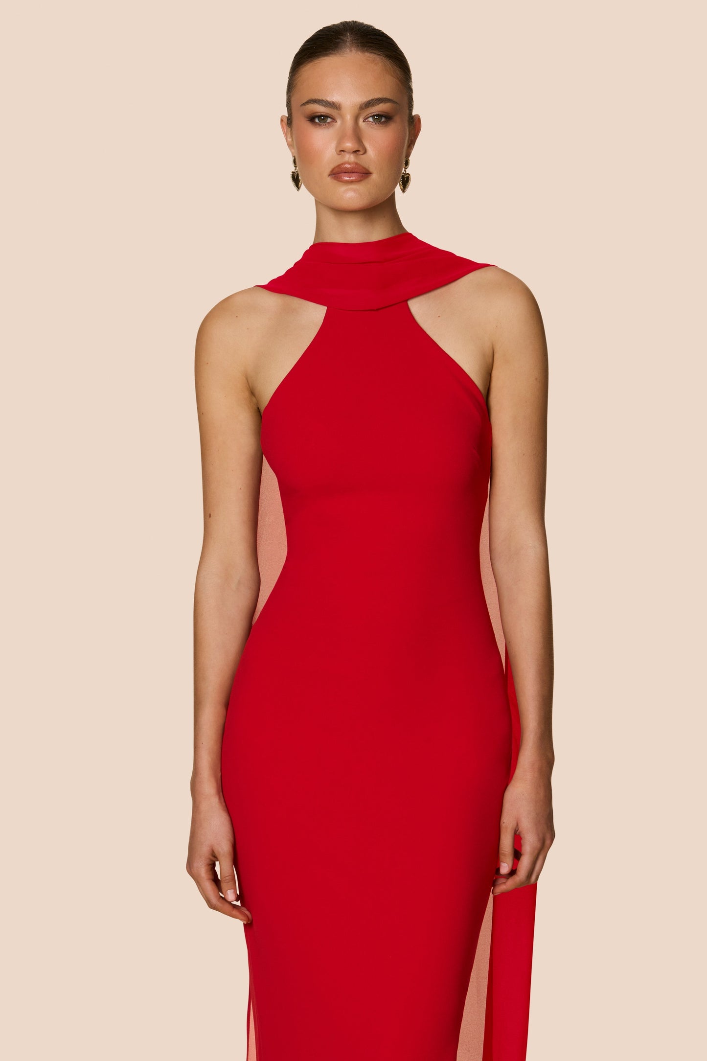 Nookie Martini Gown - Red