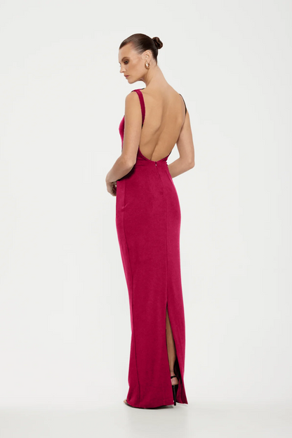Verona Gown - Raspberry