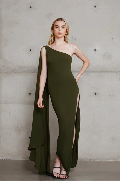Riley Dress - Khaki
