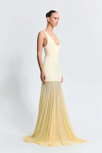 Odessa Gown - Lemon