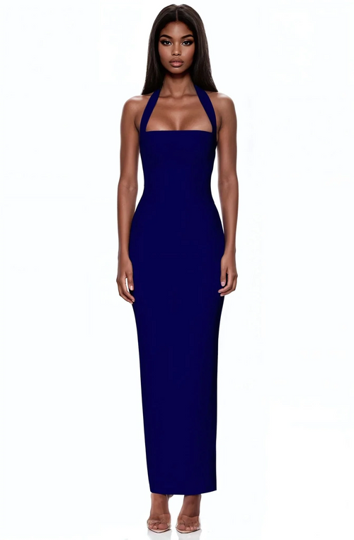 Nookie Boulevard Maxi Dress - Navy