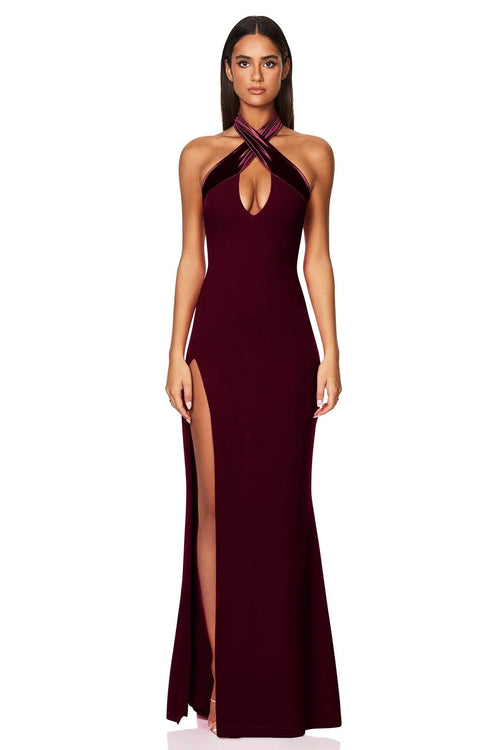 Nookie Renaissance Gown - Wine