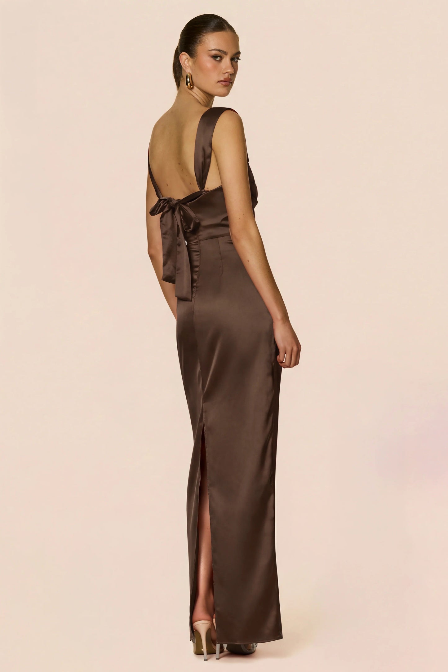 Nookie Dream Gown - Chocolate