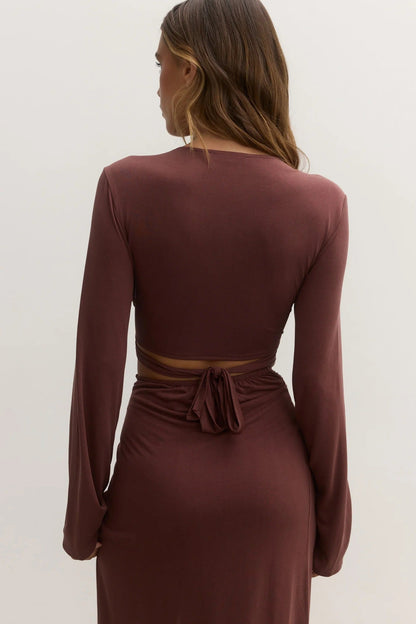 Adriana Top - Chocolate
