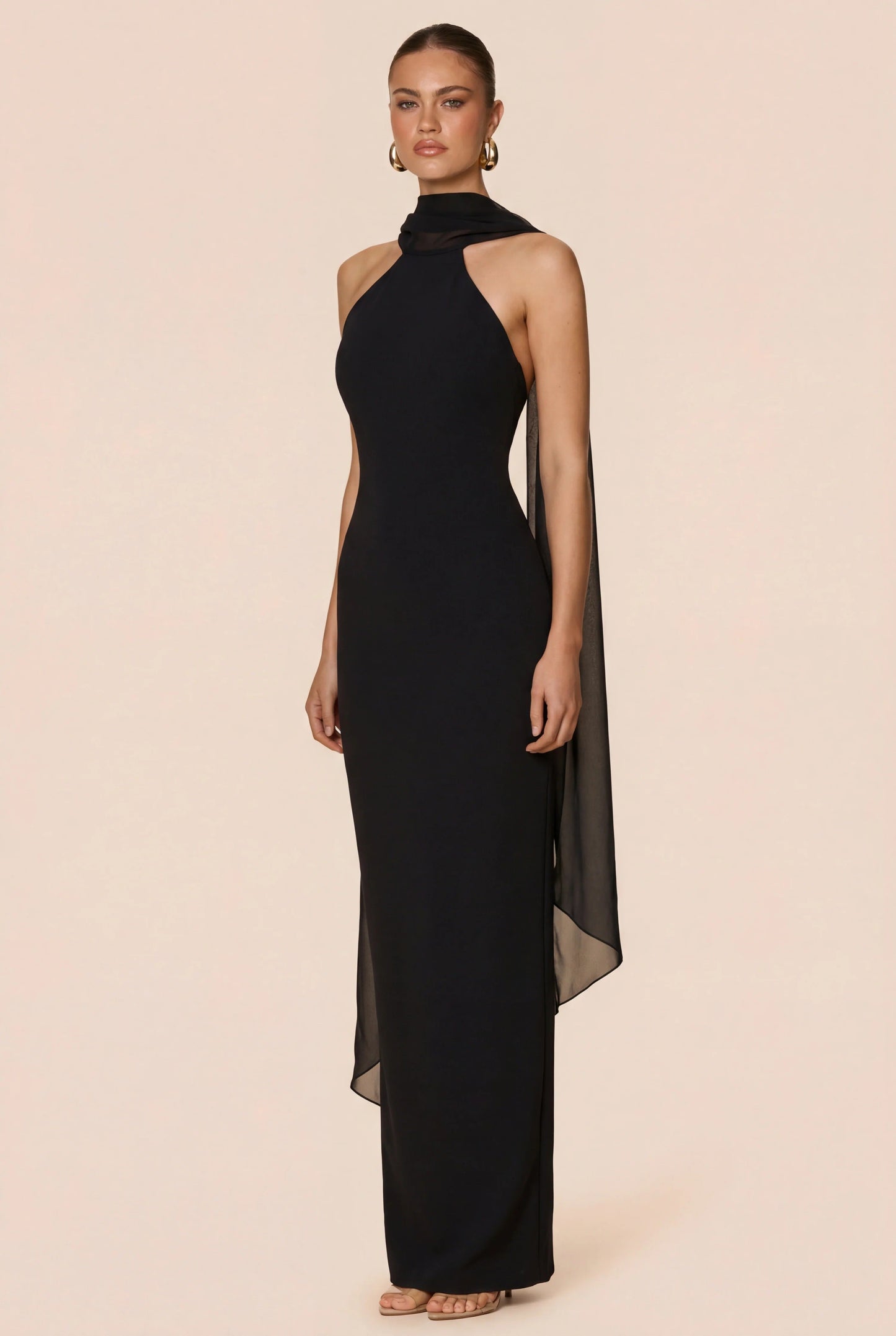 Nookie Martini Gown - Black