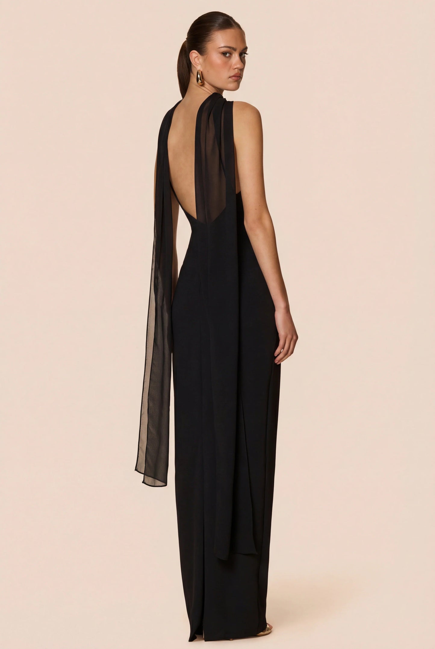 Nookie Martini Gown - Black