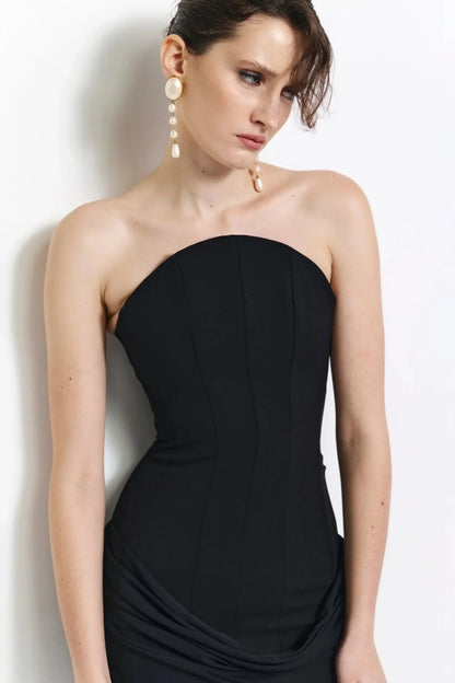 Soraya Mini Dress - Black